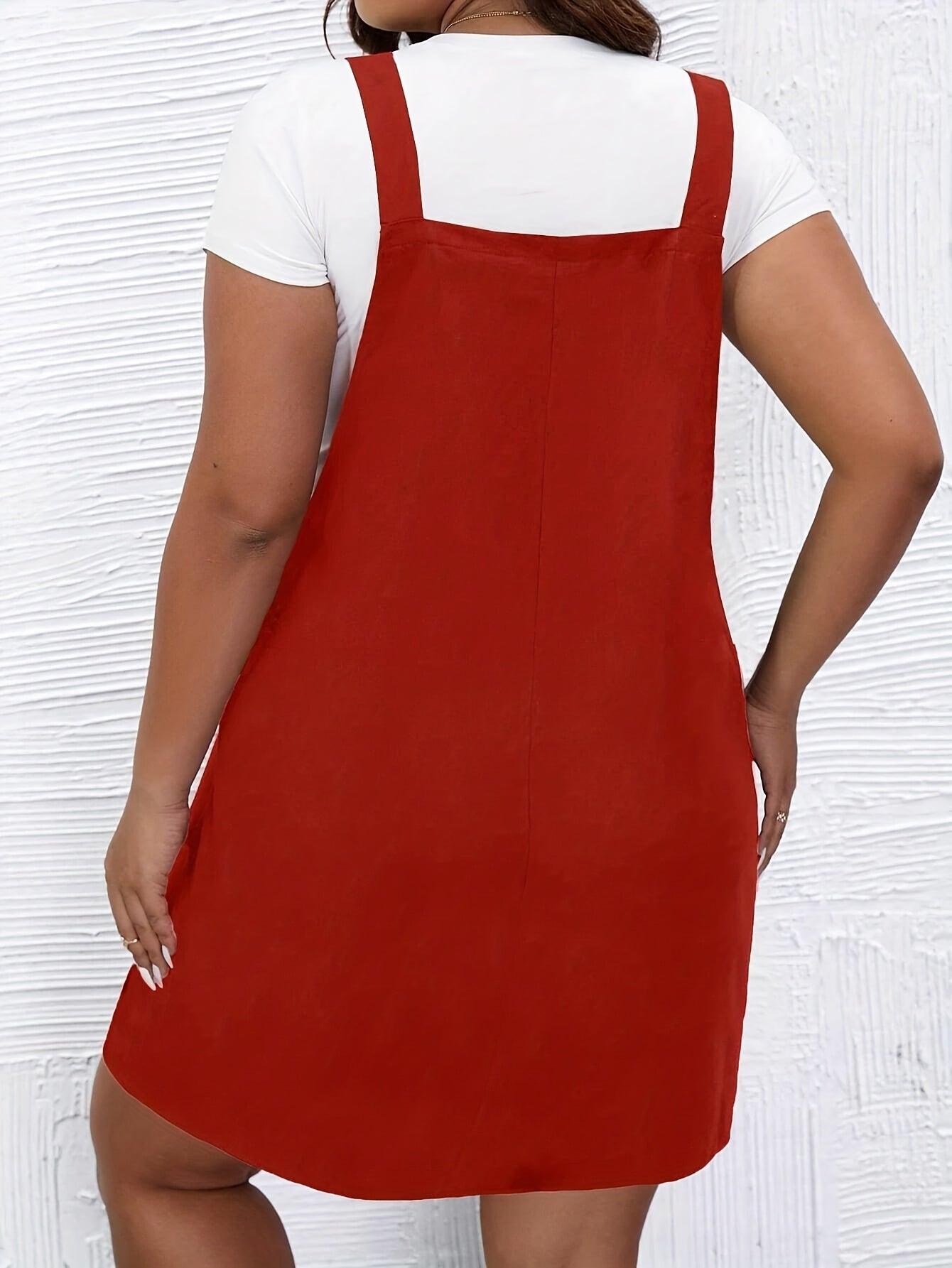 UK XL-6XL (18-28) Plus Size for Curvy Women Dress with Pockets