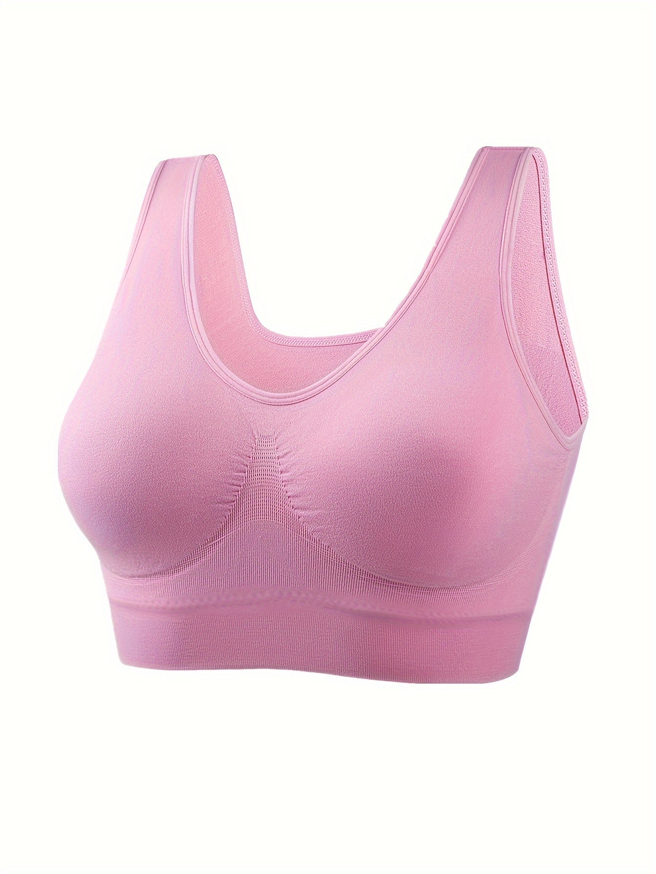 5 PCS Set XL-5XL Plus Size For Big Girls and Curvy Ladies No Padding/Underwire s Bras - Full-Coverage backless & Gymnastics Bras, Medium-Elasticity Sleeveless for (No Chest Pads, No Underwire) - Hand Washable for Lifestyles 5