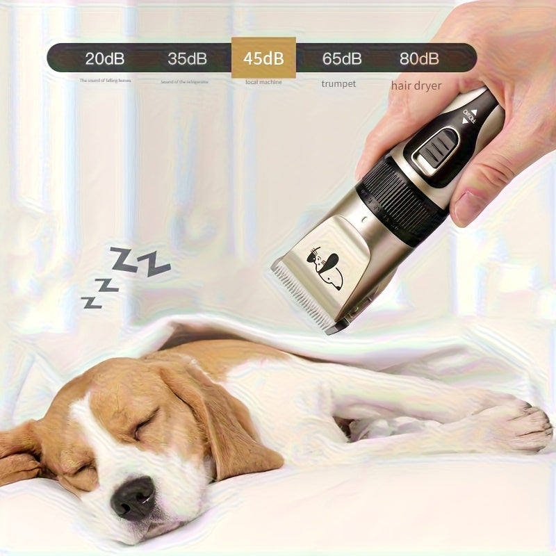 Teddy Pet Professional Grooming Clipper, High-Power Electric Clipper for Large Breeds, Professional Pet Shop Use, for Cats Dogs Pets Hair Care Accessories Tool Sets
