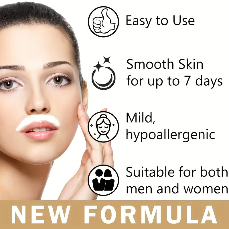 NEW 150g Coconut Oil Hair Removal Cream Men and Women, Painless, Fast, Thorough, Gentle and Non Irritating, Leaving the Skin Smooth and Refreshing, Rebuilding Confidence, and Enjoying Smooth Skin
