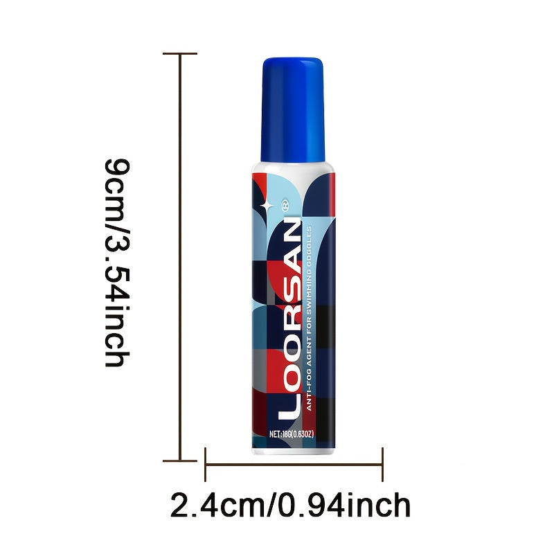 Anti-Fog Spray for Swimming Goggles, Fashion Glasses, and Diving Masks - Long-Lasting, Easy-to-Apply, White, Anti-Fog Coating for Enhanced Visibility, Diving Gear, and Sports Eyewear, Diving Gear Essentials, Sleek Bottle Des