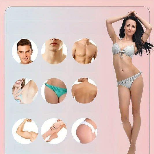 Electric Hair Removal Device for Both Men And Women, Designed for Full-Body Use Including The Face, Underarms, Arms, Bikini Area, Legs, And More, Featuring a USB Charging Option