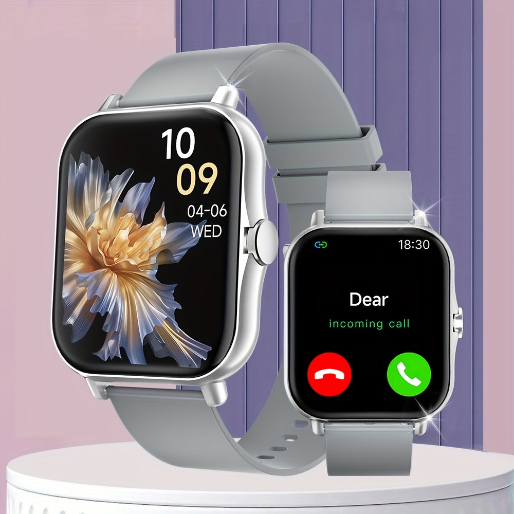 The 1.83-Inch Smart Watch Is Suitable for Both Men And Women - Wireless Calling Watch That Features App Notifications, a Calculator, an Alarm Clock, And Over 100 Sports Modes. with Its Stylish Design