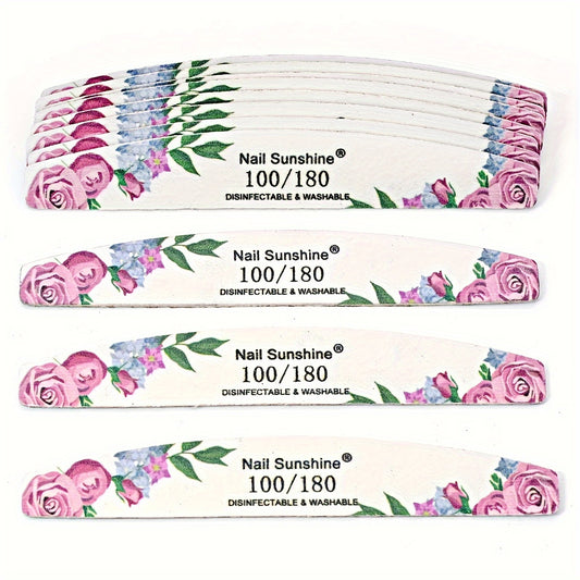 50 PCS Set Nail Polishing Files, Sanding Strip Rubbing Strip, Polishing Strip Nail Files, Manicure Pedicure Tool Women Nail Care Accessories