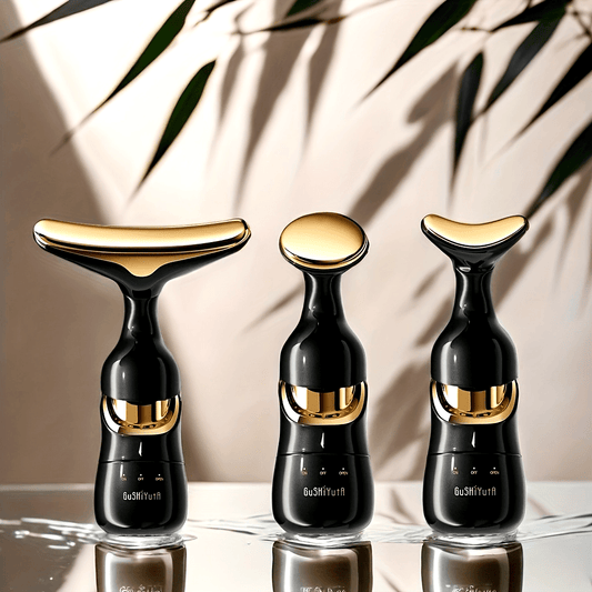 Four-Dimensional One-Three-Body Vibrating All-Round Massager Deep Introduction Device Neck Eye Facial Skin Care Beauty Device. Women Beauty Salon Spa Accessories Skin Care Supplies