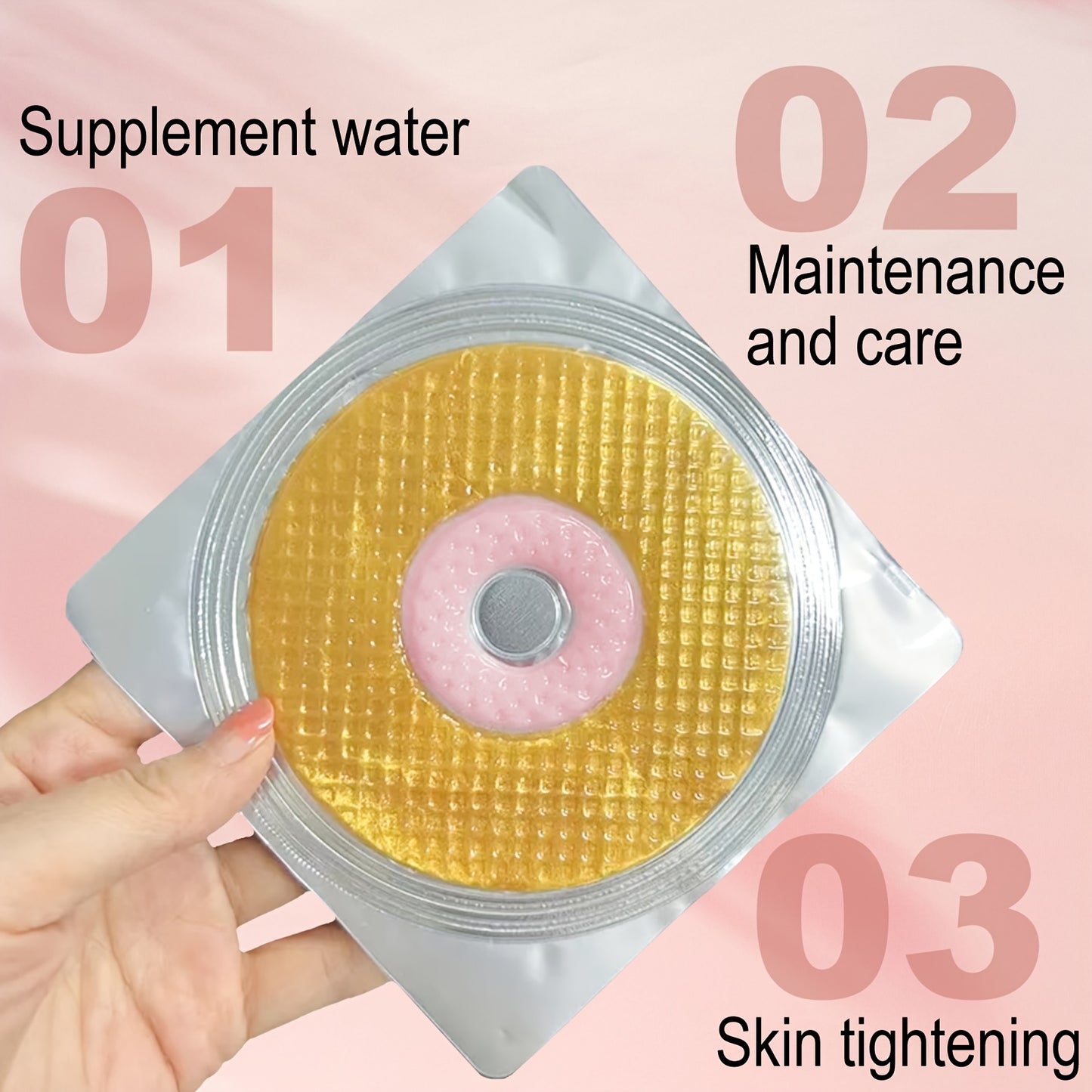 4 PCS Set of Instant Lift And Firm Breast Patches, Providing Intense Hydration And Deep Nourishment, Making The Skin on The Breasts Softer And More Hydrated, Infused with Aloe Vera And Hyaluronic Acid, Suitable for All Skin T