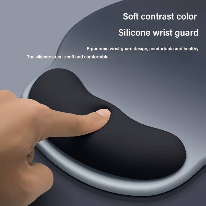 Top Quality Mouse Pad, Wrist Protector, Keyboard, Game Controller, Mouse Pad, Silicone Wrist Massager Support, Office Supplies, Computer Additions