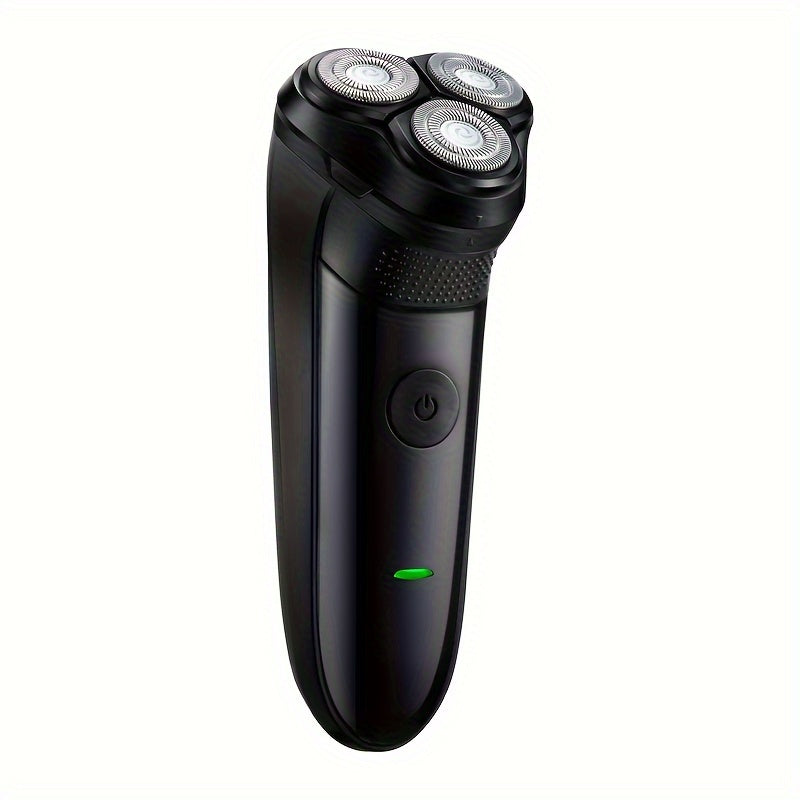 Men's Electric Shaver, Travel Hotels Business Trip Suitable for Dry And Wet Use, USB Rechargeable Rotary Razor, Perfect Holiday Present for Boyfriend, Husband, , Ideal Father's Day Gift