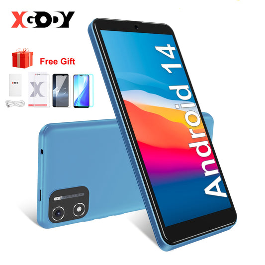 Mobile Phone X32, Android 14 Octa-core SIM-free Unlocked Smartphone With 5.5-inch Display, 2850mAh Battery, 4G Dual SIM, 4(2+2)GB+16GB/128GB Expandable, 8MP+5MP Camera Facial Recognition UK Version