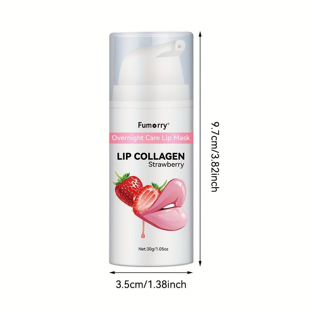 Lip Collagen - Large Capacity of, a Nighttime Lip Mask Designed to Moisturize And Nourish The Skin of The Lips, Addressing Dark Lips And Making Them Fuller
