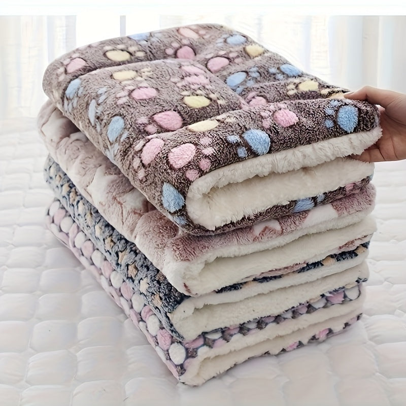 Thick Pet Bed Cushion, Soft Pet Sleeping Pad For Autumn And Winter Blankets To Keep Pets Warm Christmas Gift