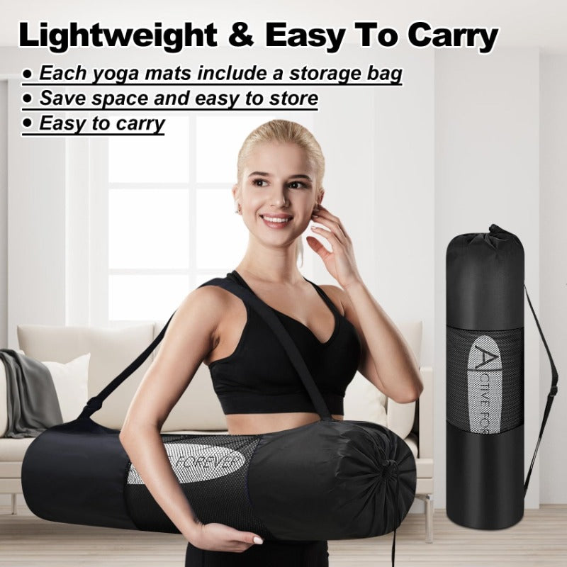 New Home Gym 3mm Professional Durable Unisex Mat, Home Fitness Pilates Floor Exercise Mat, Pilates Mat, Non-Slip Widened Pilates Mat, Thick and Wide Pilates Mat, Fitness Mat, Thick Pilates Mat, Thick Fitness Mat, Home Fitness
