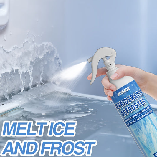 200ml + Shovel Large Capacity Quick Melt Ice Remover for Refrigerators, Defrosting Freezers  - 5-6 Minute Fast Ice Removal with No Residue, Ideal for Home and Cars Use