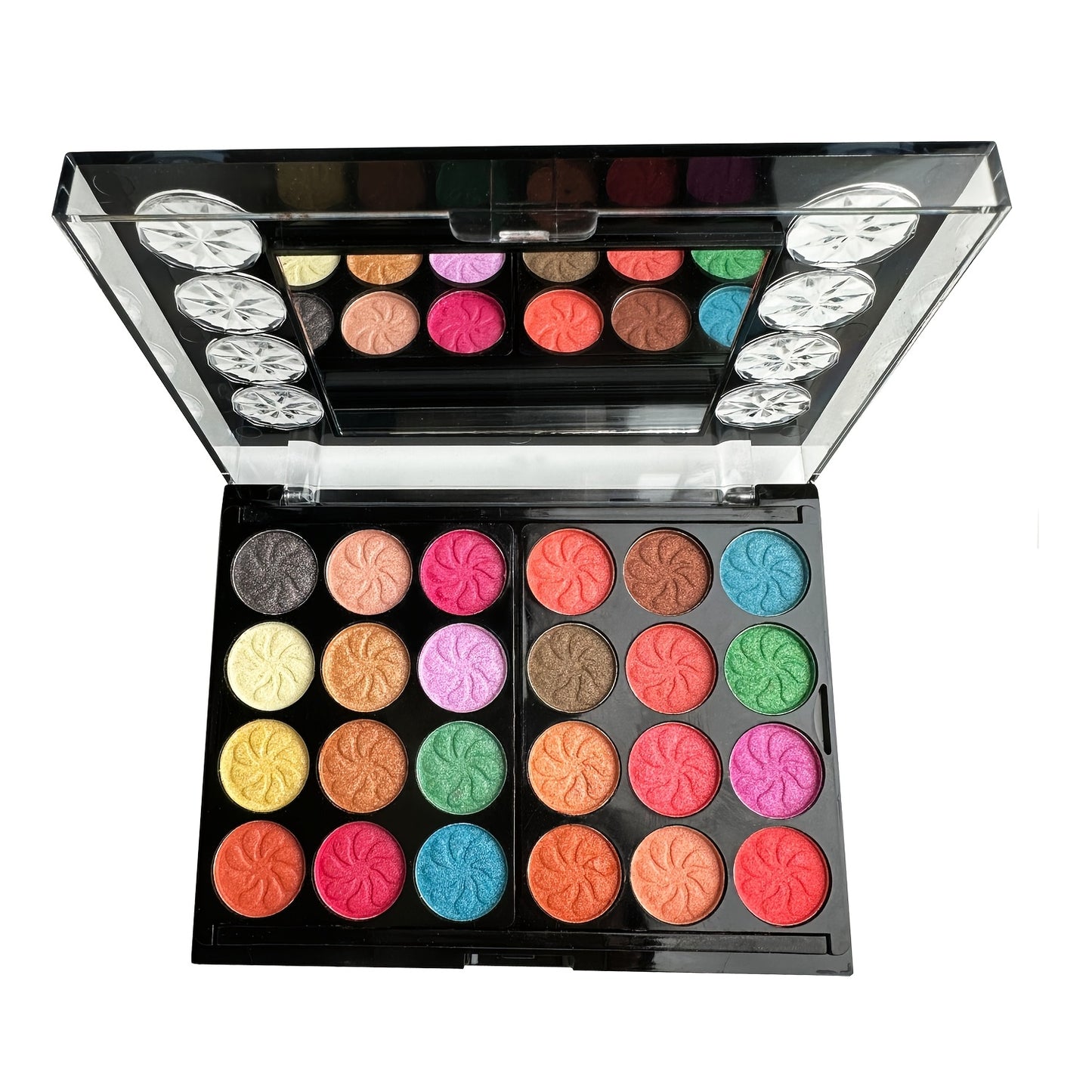 37 PCS Set Ultimate Makeup Set: Eyeshadow Palette, Blush, Lip Gloss & Contour Kit with Applicators - for Beginners, Includes Brown, Berry, Coral & Blue Tones for Women
