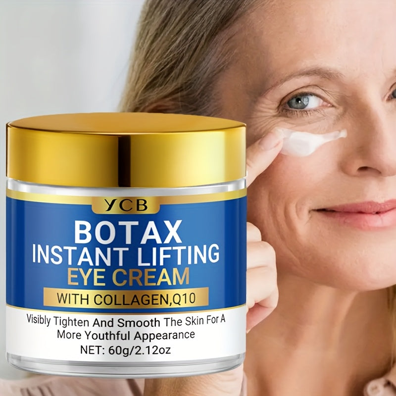 Instant Firming Botax Eye Cream, Moisturizing, Firming, Smoothing, and Enhancing Radiance, with Hyaluronic Acid, Collagen, Retinol, and Caffeine, Making the Skin Around the Eyes Look Younger, 60g/2.12oz