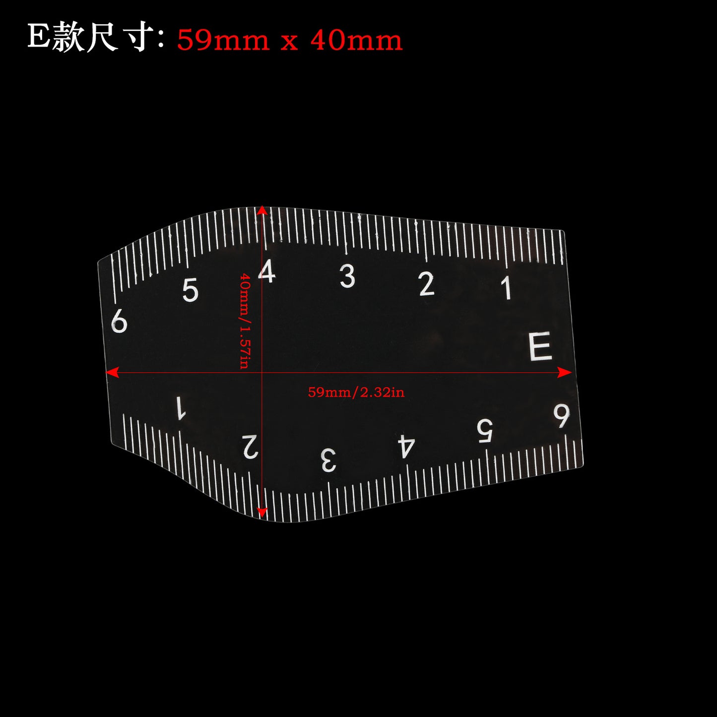 5 PCS Set Reusable Eyebrow Ruler Templates for Tattooing, Embroidery, And Shaping Eyebrows - an Ideal Tool for Accurately Measuring Eyebrows, Perfect for Beginners.