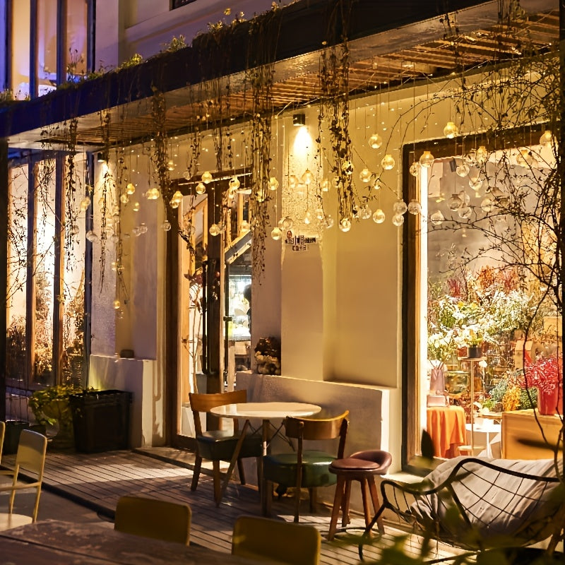 3.0 meter Fairy Light String with 108 LED Bulbs - 12 Clear Spherical Lights, Battery-Powered, No Plug Needed, Wall-Mounted, Perfect for Christmas, Valentine Day, Birthdays, And Indoor Holiday Decor, Indoor Holiday Decor | Cla