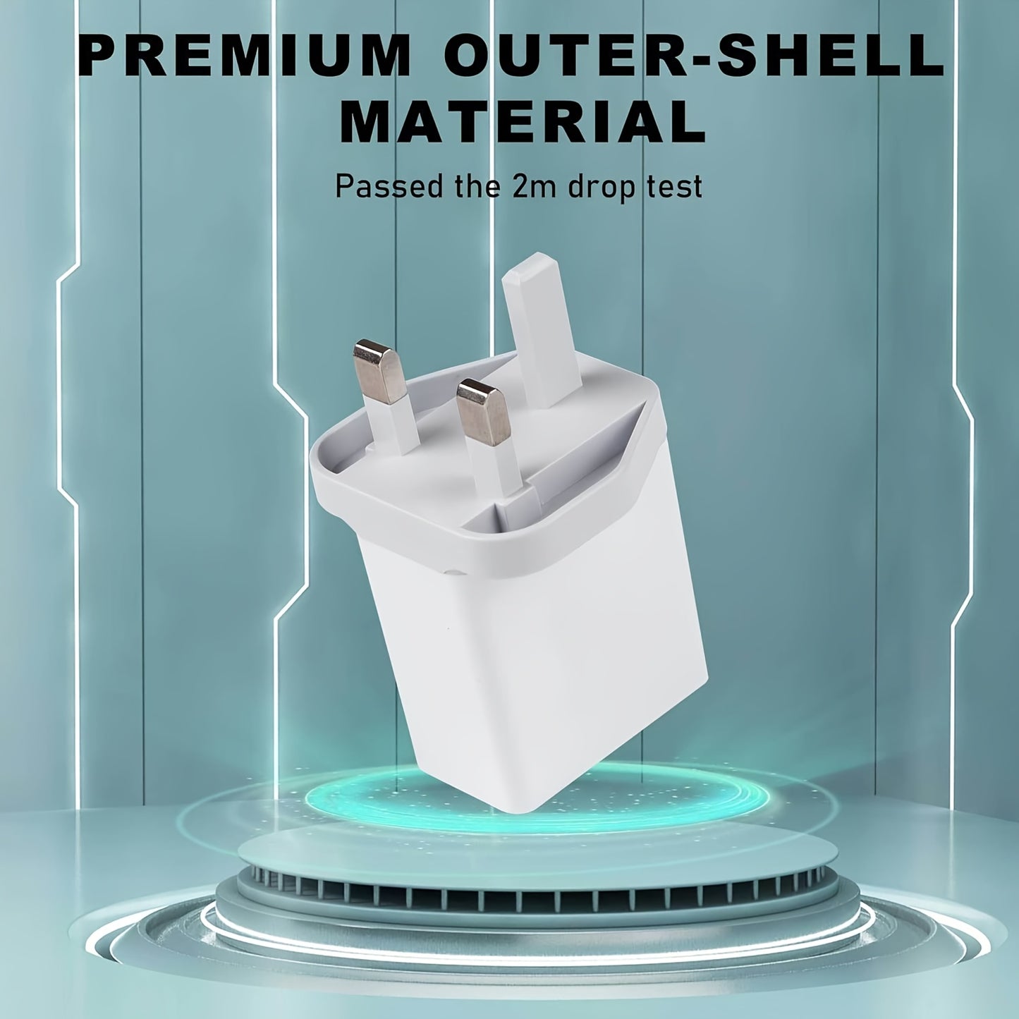 1/2/3 PCS Set USB-C Power Adapter with Dual USB-C Ports, 40W High-Speed Charging, Compact Design for iPhone & Tablets, Compatible with Various Charging Cables, Plug & Play, Device Charging Solution, Modern Charging Hub, Durab