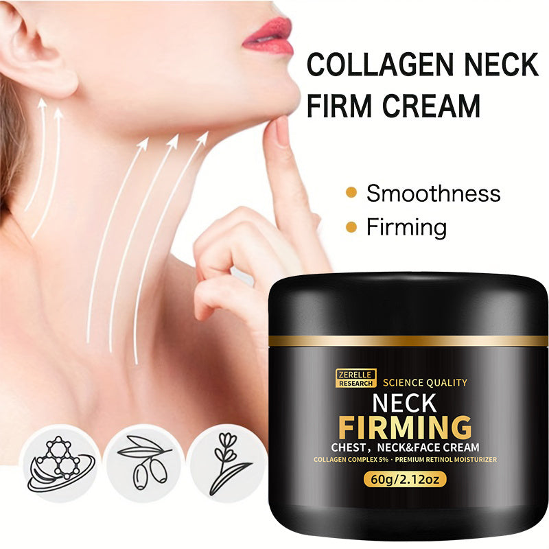 NEW Chest Neck & Face Korean Cream - Enriched with Retinol, Collagen & Niacinamide - Deeply Moisturizing Skincare for Radiant, Skin Care Accessories Korean Products