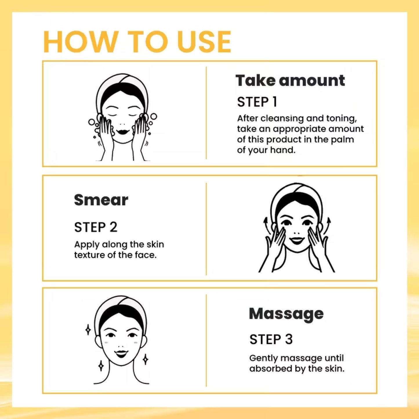 NEW 6-in-1 Instant Face Lift Serum with Collagen, Vitamin C, E, Niacinamide, Retinol & Hyaluronic Acid - Gel for Firming, Lifting & Hydration - Suitable for All Skin Types ( Dry, Combination) - Skin