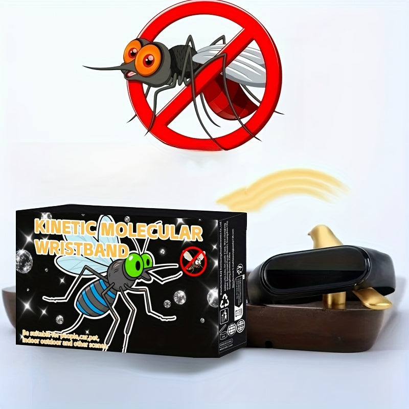 NEW 6 PCS Set Home Mosquito Repellent Wristband, Insect Repellent, Women's Mosquito Repellent Bracelet, Outdoor Men's Mosquito Repellent Watch, Summer Mosquito Control, Unisex, Comfortable to Wear, Physical Mosquito Repellent