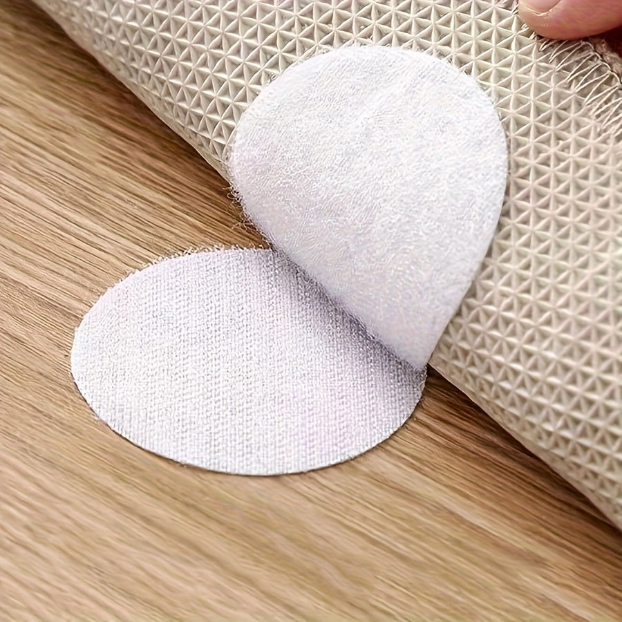 20 Pairs Set Non-Slip, Reusable Polyamide Adhesive Pads - Strong Grip for Mattresses, Sofas & Home Use, Durable & Easy to Apply, Ideal for Indoor Spaces, Sofa Grip Pads |Versatile Adhesive Pads| Durable Adhesive Pads, Sofa Gr