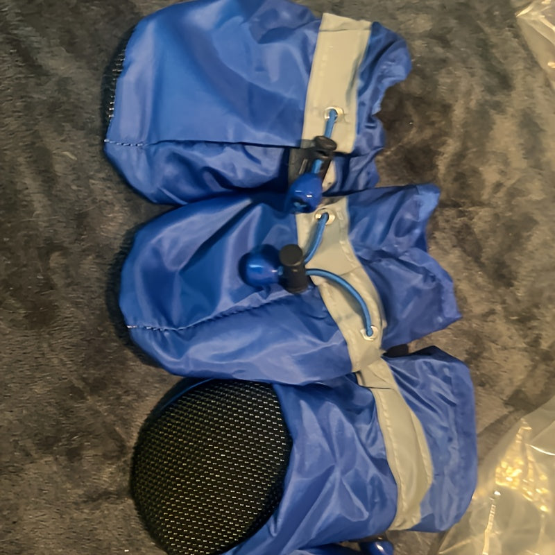 4 PCS Set-XS-3XL Size Water Resistant Rain Snow Protection Dog Shoes For Small Dogs - Protect Your Pet's Paws And Keep Them Dry Pets Apparel Sets Clothing Accessories