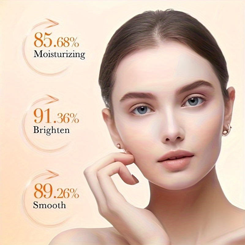 No Makeup Cream - 60gr Korean Hydrating Tinted Moisturizer with Avocado Oil, Glycerol & Vitamin E - Hypoallergenic, Natural Finish Cream for All Skin Types - Firming, Even Light Beige Bottle