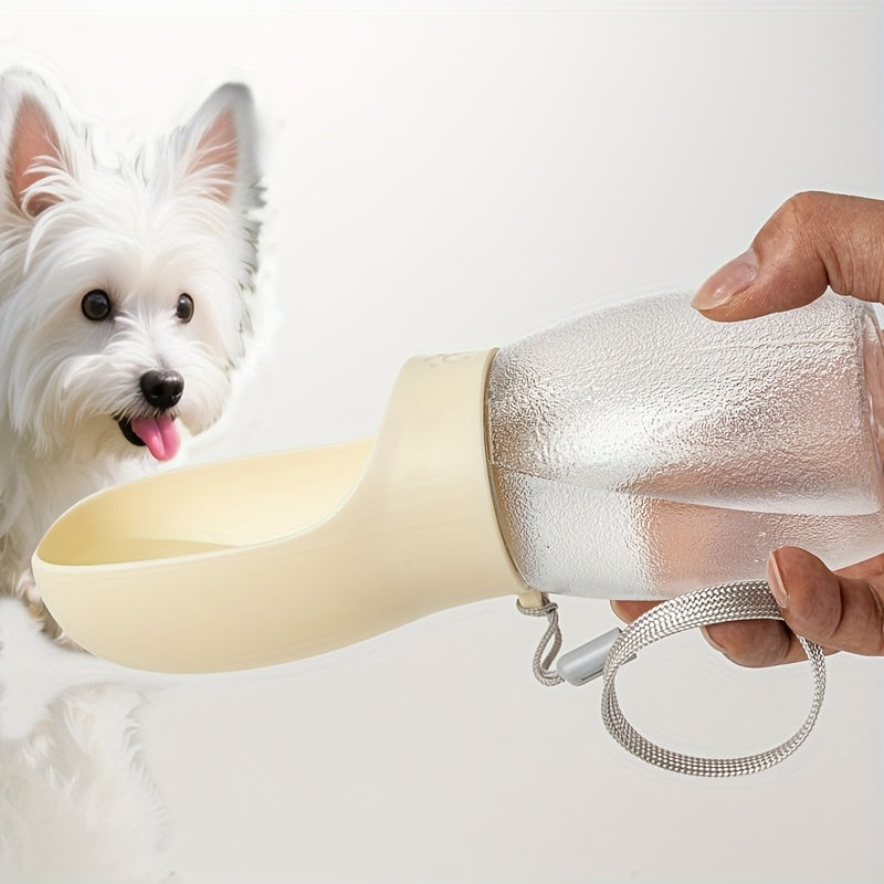 Plastic Pet Supplies Cat Dog Water Dispenser Outdoor Travel Hiking Water Bottle