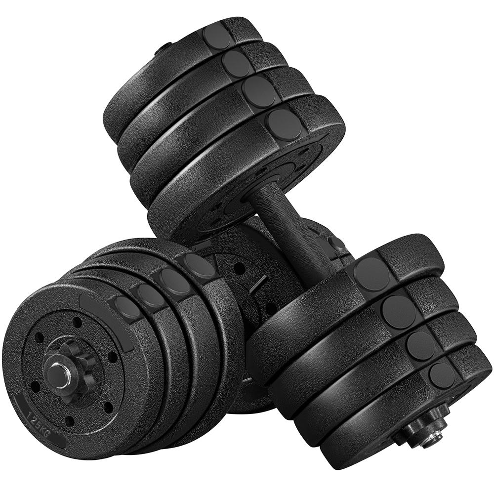 For Home Gym 2PCS Set  7.5/12.5/15kg  Dumbbell Set Adjustable, Adjustable Dumbbells, Dumbbell Weight Set, Free Weight Set Training Dumbbell Pair Lifting Dumbbells Weight Set for Home Gym, Full Set of 2 Dumbbells, Black