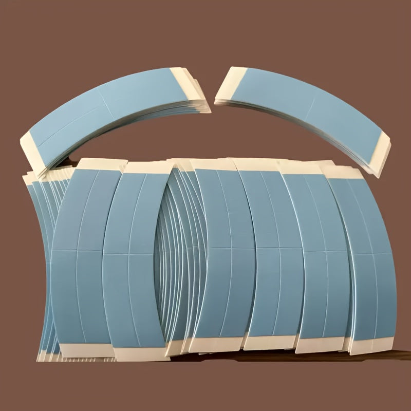 40pcs-10sets Super Thin Wig Film with Double-Sided Adhesive Proof - Scalp Patch for Natural Hair Texture, No Glue Needed, Easy Application & Removal, Halloween & Christmas Gifts (unisex Adult)