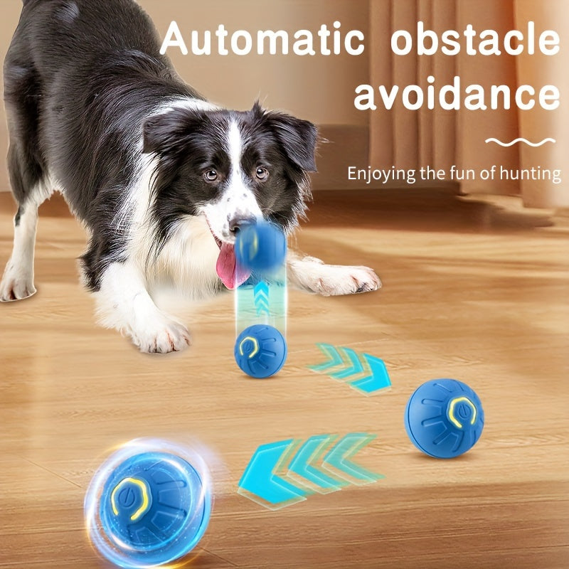 Interactive Electric Jumping Ball Dog Toy - Durable, and Safe for Small to Medium Breed Dogs - Keep Your Pet Entertained and Prevent Destructive Chewing