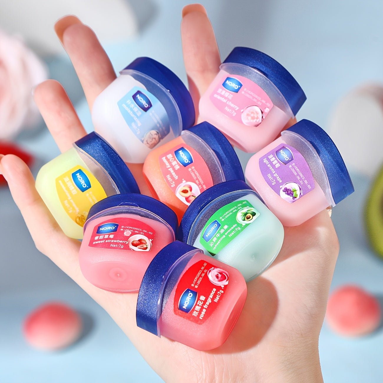 NEW 16 PCS Set Moisturizing Lip Balm, Fruit Flavored Lip Mask, Lip Primer, Hydrating Formula, Moisturizing & Nourishing, Lip Care, All-Day Hydration Personal Care Supplies