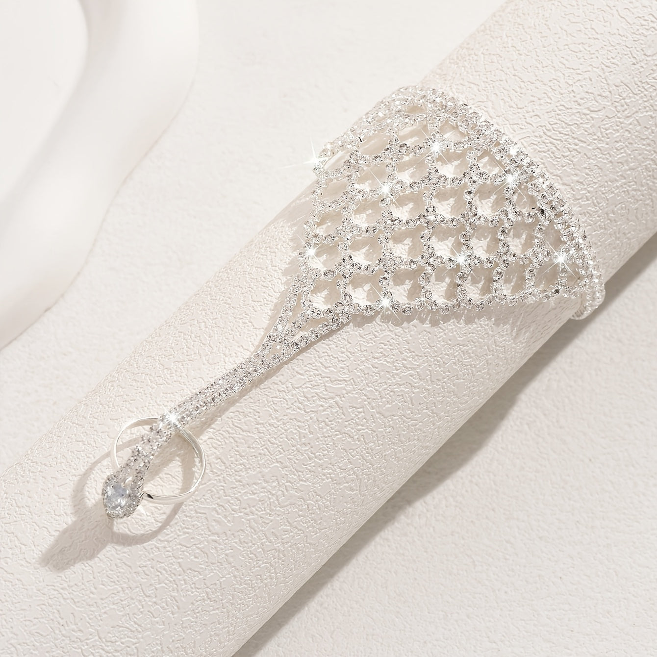 Stylish Women's Bracelet with Sparkling Rhinestones, Birthstones Perfect for Weddings, Latin Dance Parties, Fashionable Banquets, and Casual Wear Ladies Apparel Jewelry Accessories