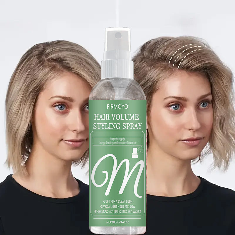 Keratin Volume Styling Spray, suitable for all hair types, fast styling, long-lasting and firm, with keratin and glycerin, mild and non-irritating ingredients, anti-sweat, oil control, nourishing and moisturizing, daily care,