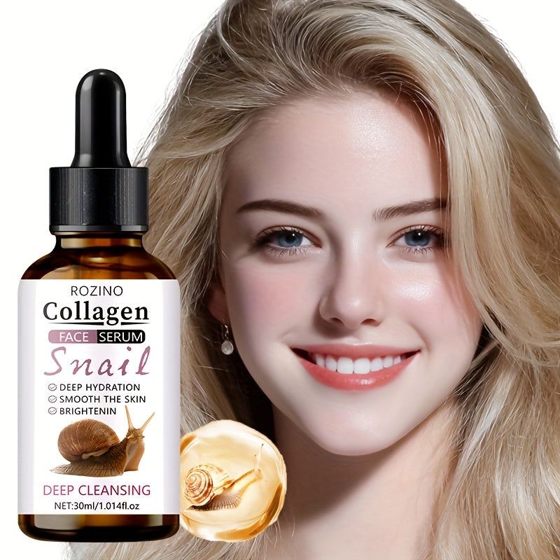 This Multi-Functional Facial Serum Features 20 Times The Collagen And Snail Mucin Content. It Quickly Hydrates And Penetrates The Skin, Providing Moisture And Firmness. Developed with Professional Protein Technology, It Is Su