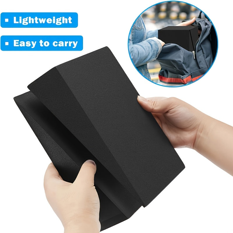 2 PCS Set Women's Squat Training Wedge Blocks Yoga Bricks, Suitable for Gym Squat Posture Correction Training / Yoga Balance Pose Auxiliary Practice / Post-Workout Calf Muscle Recovery Stretching, Essential Tool for Weightlif