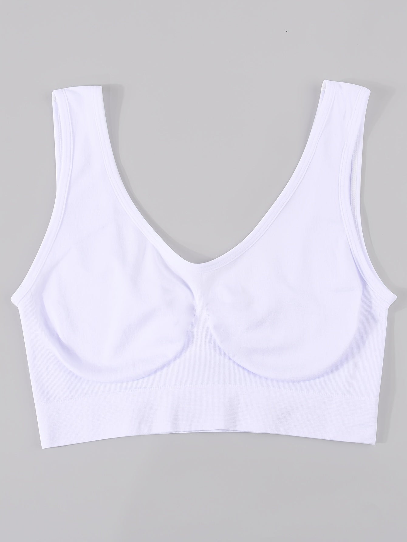 3 PCS Set M-2XL Plus Size Seamless Sports Bras for Women, Comfortable for Running, Thin Single-Layer Sports Underwear Outdoor Gym Yoga Cycling Bras