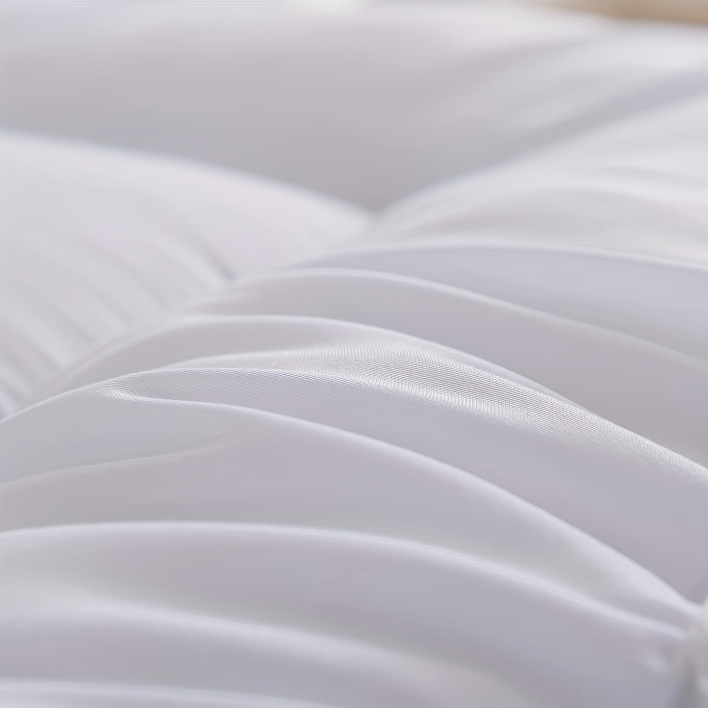 NEW White/Black/Blue/Gray Color Home Hotel Quality Mattress Topper 10cm / 4 inch Thick Filling with Elasticated Straps in Single, Small Double (4Ft), Double, King, Super King Size Bedding Supplies