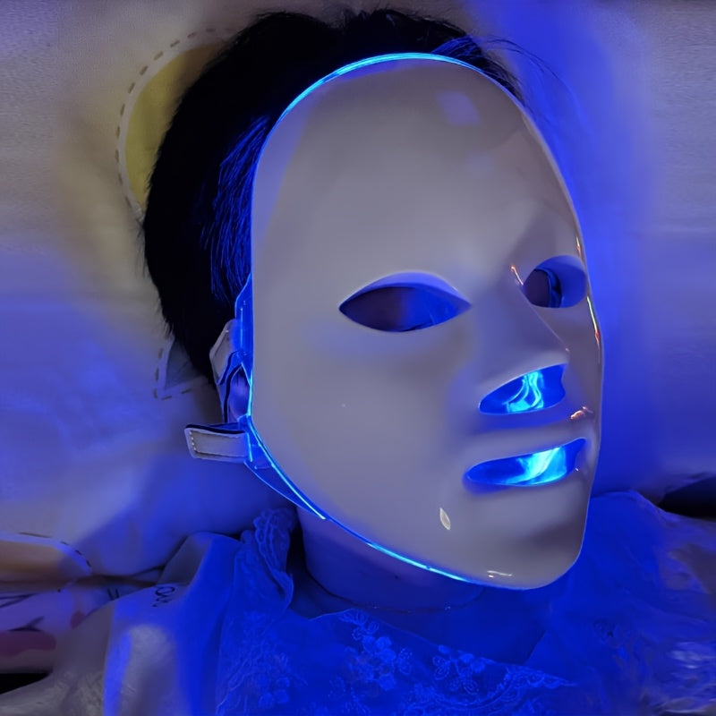NEW Arrivals 7-Color Women's Beauty Mask USB Charging, Touchscreen, Multi-Functional Portable Facial Care Device, Gift for Girlfriend and Friends Women Beauty Salon Spa Supplies
