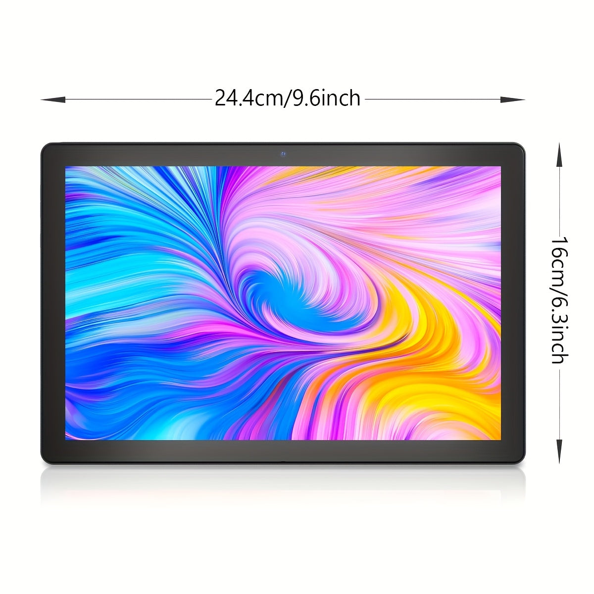 Android Tablet, Full Set Android 15 Tablet 10 Inch 12 (3+9) GB+64GB, 1TB Expansion, 4-core, 6000mAh, 2.0MP+8.0MP Dual Camera 5G WiFi 61280x800 High-definition Touch Screen, :Tablet+ case/ Tablet With Keyboard +Mouse+ Case+ St