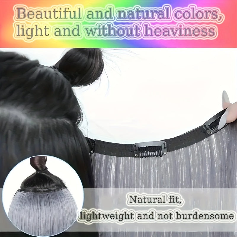 15 Colors 55.88cm Women's 22-Inch Long Curly Wave Synthetic Hair Wig - Brown/Red Blonde Purple/Pink/Pinkish-Red/Purple/Pink/Pinkish-Women Hair Extensions