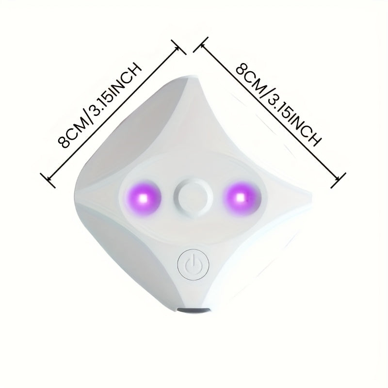 NEW Automatic Toilet Cleaning Device, Rechargeable Smart Toilet Light, Automatic Induction Lamp, Deodorant for Family Bathroom Hotel, Available for Business Trip, Hotels, Freshens Air & Neutralizes Odors, Toilet Bowl Cleaner/