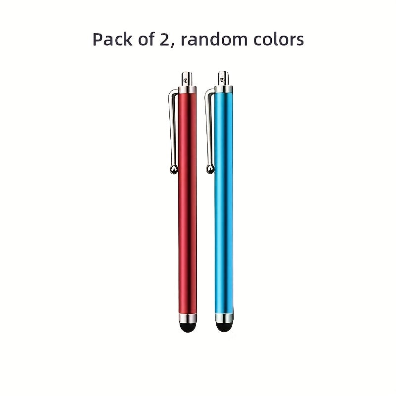 NEW Arrivals 6 Pack Set of Universal Stylus Pens: Compatible with iPad, iPhone, and Samsung Touch Screens Computer Accessories Tools Sets For Home and Office Supplies