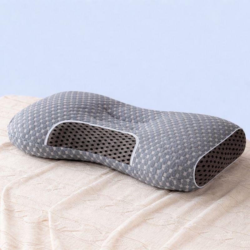 2 PCS Set 62x40cm Soft Neck Pillows Adjustable Ergonomic Support Design Premium Home Bedding Decor – Sleep Comfort, Modern Design, Upgraded Thickened 5-Star Hotel Quality – Non-Collapsing High Core for Deep Sleep