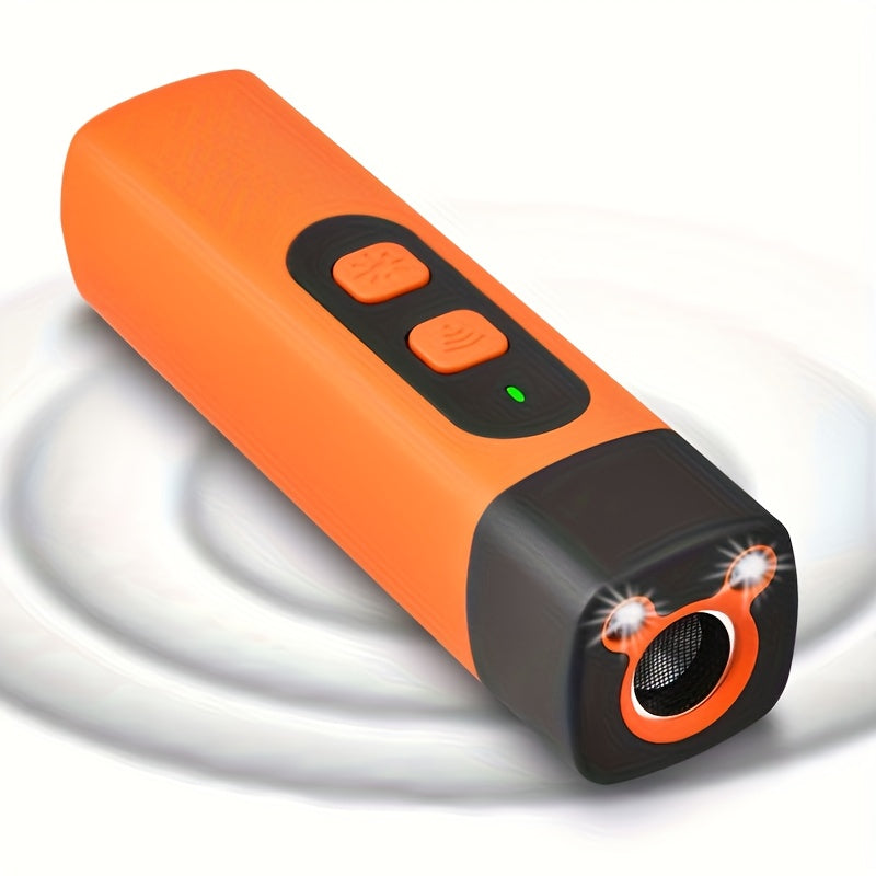 Professional Ultrasonic dog training bark stopper, triple-core inverter anti-barking deterrent device, 8.0 meter + LED flashlight, rechargeable and portable, pet-safe, Anti-Bark Device, Dog Barking Solution, Portable Anti-Bar