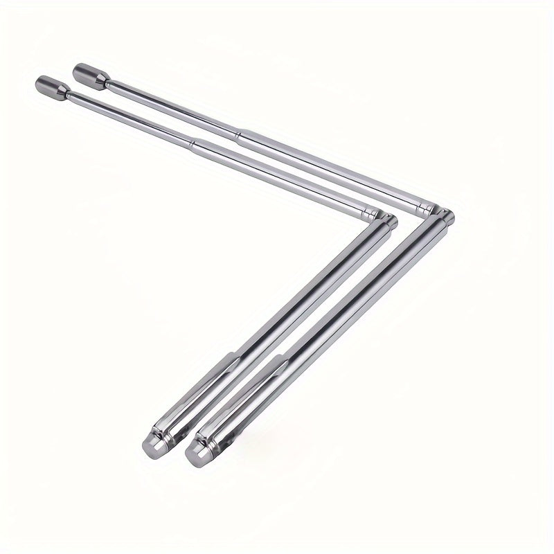 2 PCS Set Stainless Steel Handheld Divination Sticks,  for Divination, Treasures, Buried Items, Etc Paranormal Tools Set
