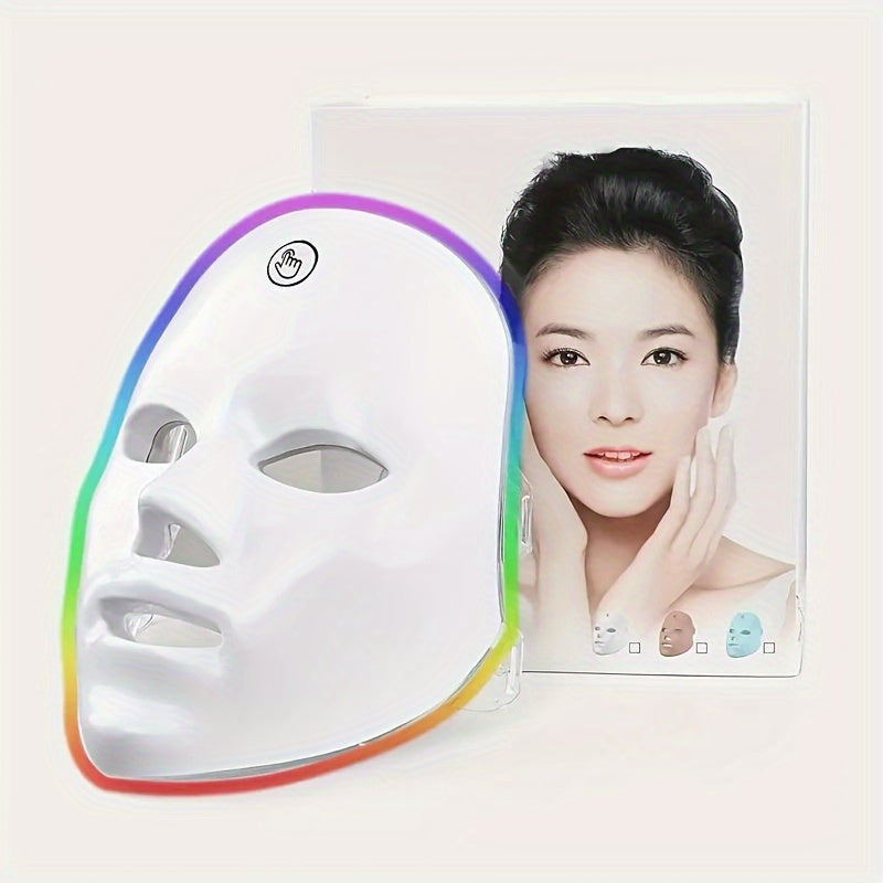 NEW Arrivals 7 Colors Led Facial Device, USB Charging, Beauty Care, Perfect Holiday Gift for Women, Ladies Beauty Salon Spa Accessories