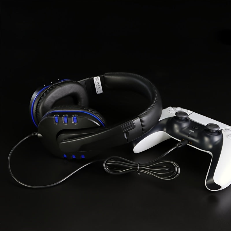 7260 Professional Gaming Headset with Adjustable Headband, Comfortable Ear Cushions, Suitable for Gaming, Online Classes, And Entertainment Computer Accessories