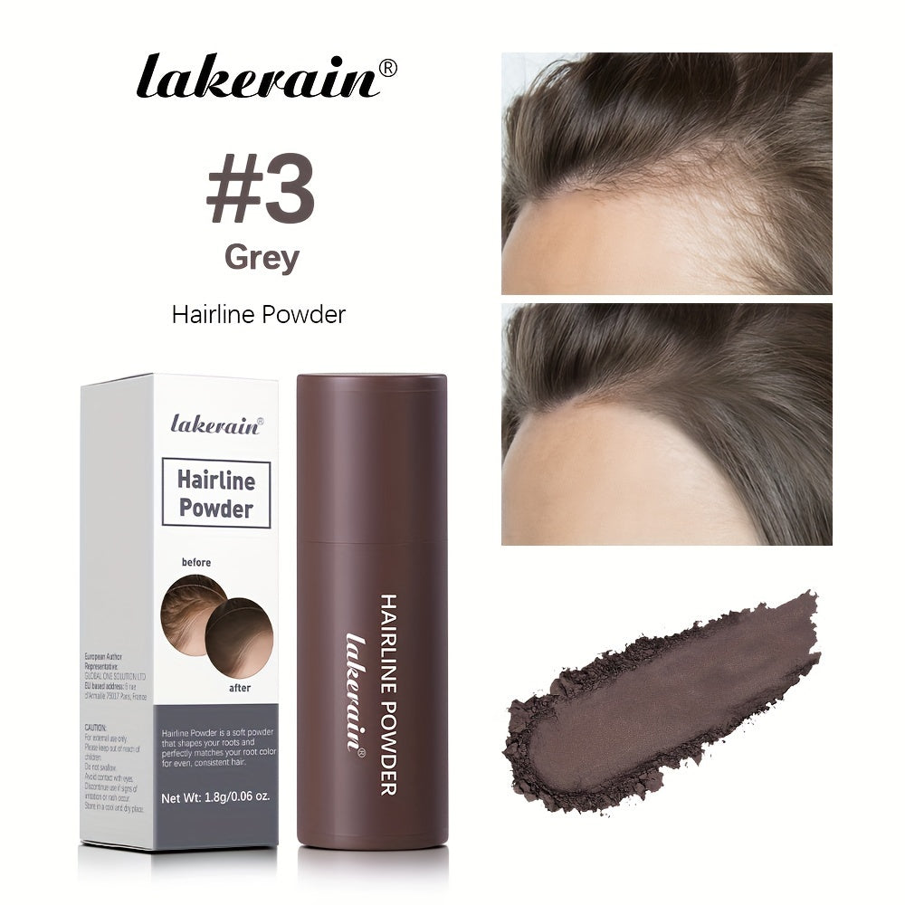 Hairline Powder Stick, Hair Shadow Sponge Pen, Used to for cover Gray Roots, Enhance Hair, And Conceal Thinning Hair, with Strong for coverage That Perfectly Matches The Roots to Create a Flawless Hairline